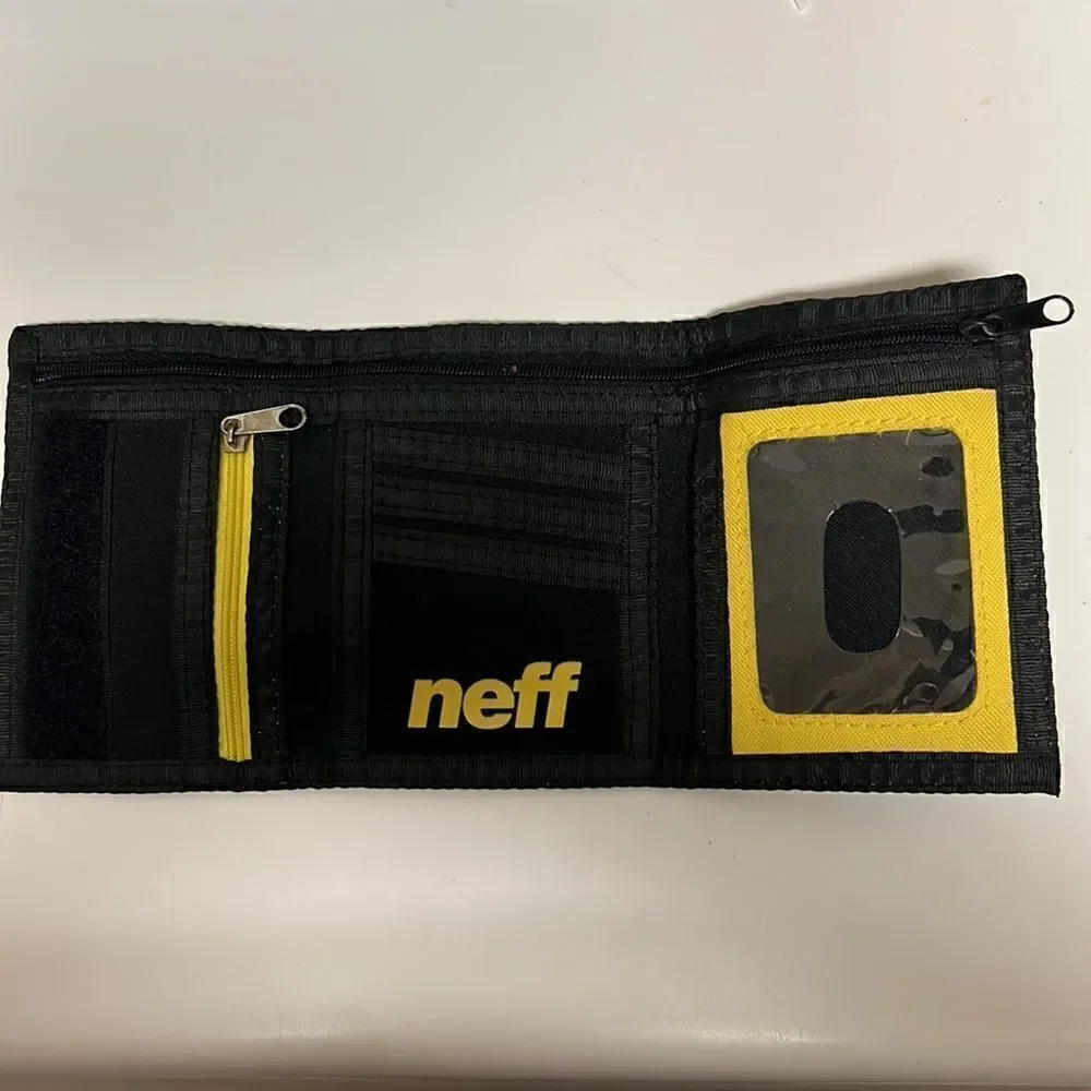 Neff Trifold Velcro Wallet , Cowboy wearing 3d glasses